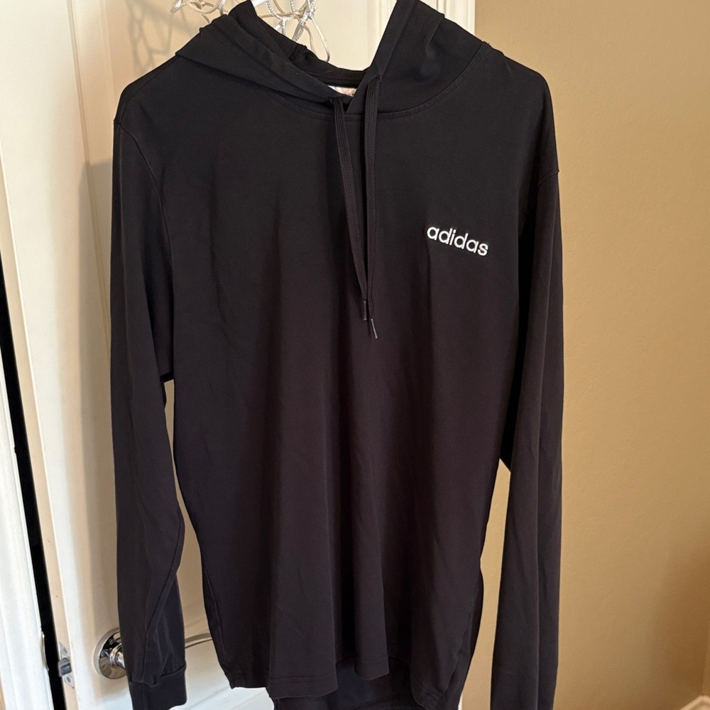 Adidas Men's Black Hoodie